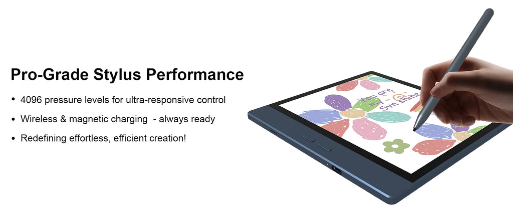 Bigme 7'' Electronic Book B7, Color E-Ink E-Book Reader, 300PPI, 8+128GB, Android14 Open System, E-Reader Tablet with 4G Calling