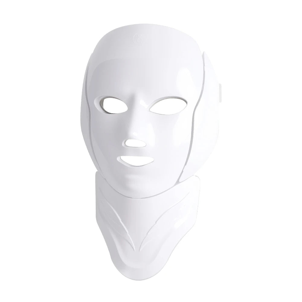 7 Colors Photon Face Neck Beauty Mask Wireless Facial LED Mask Repair Skin Wrinkle Remover Skin Rejuvenation Tighten Skin Care