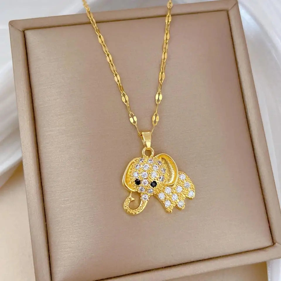 ZAKOL Clearance Processing For Simple Fashion Women's Pendant Necklace Creative Personalized Charm Necklace Jewelry Accessories