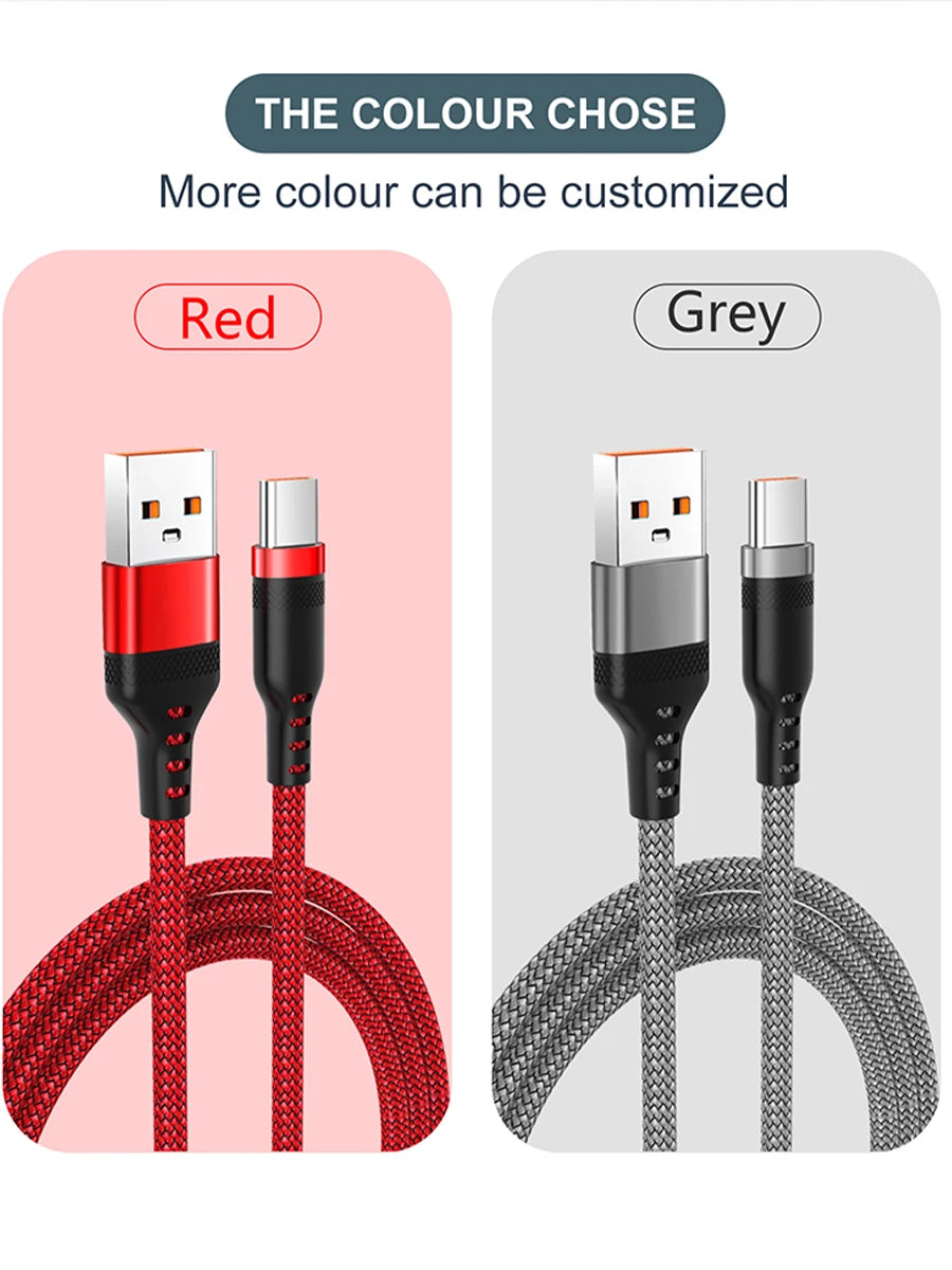 Câble de charge rapide micro USB Android type C étendu 2M 3M 5 mètres pour Huawei Xiaomi Vivo Oppo et Leeco