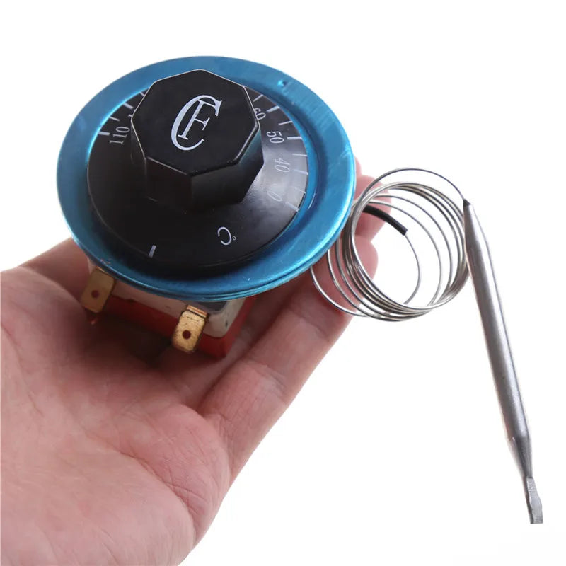 220V 16A High-tech Dial Thermostat Temperature Control Switch for Electric Oven