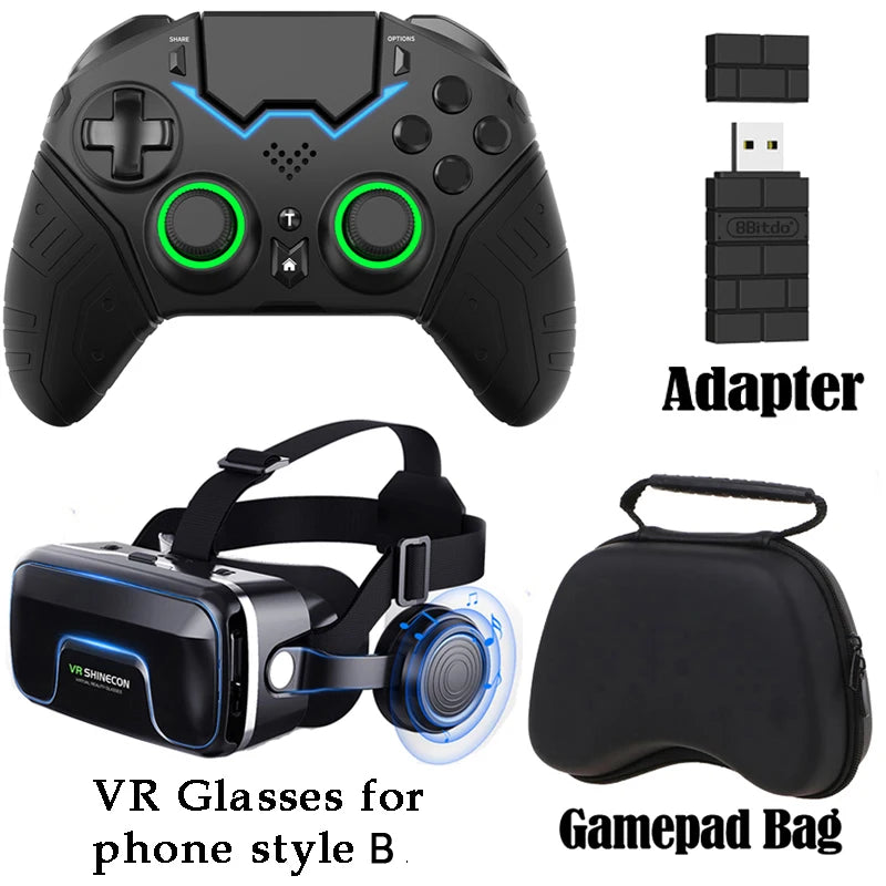 Wireless Controller For PS4 PS3 PS Playstation 4 3 Mobile Phone PC Android TV Control Bluetooth Gamepad Game Pad Joystick Gaming