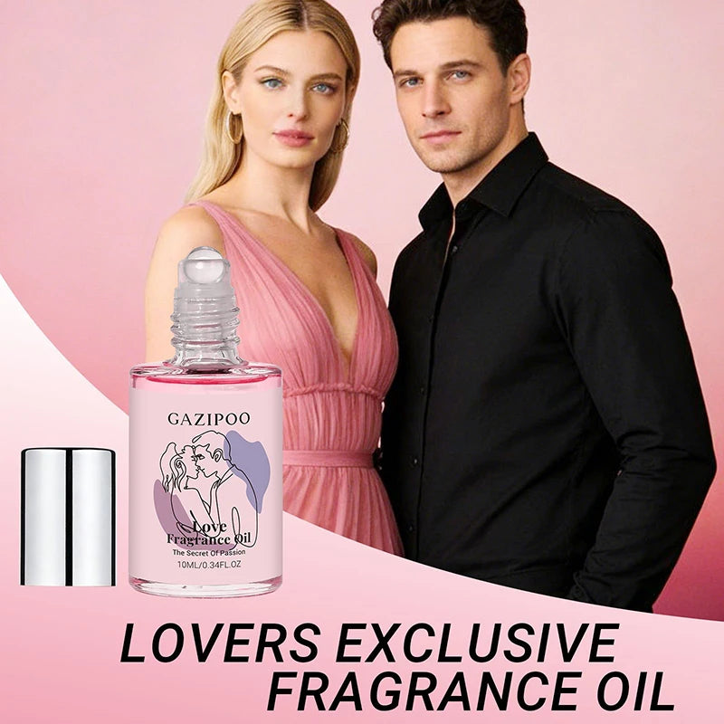 Parfum roll-on unisexe, rose et bois de cèdre