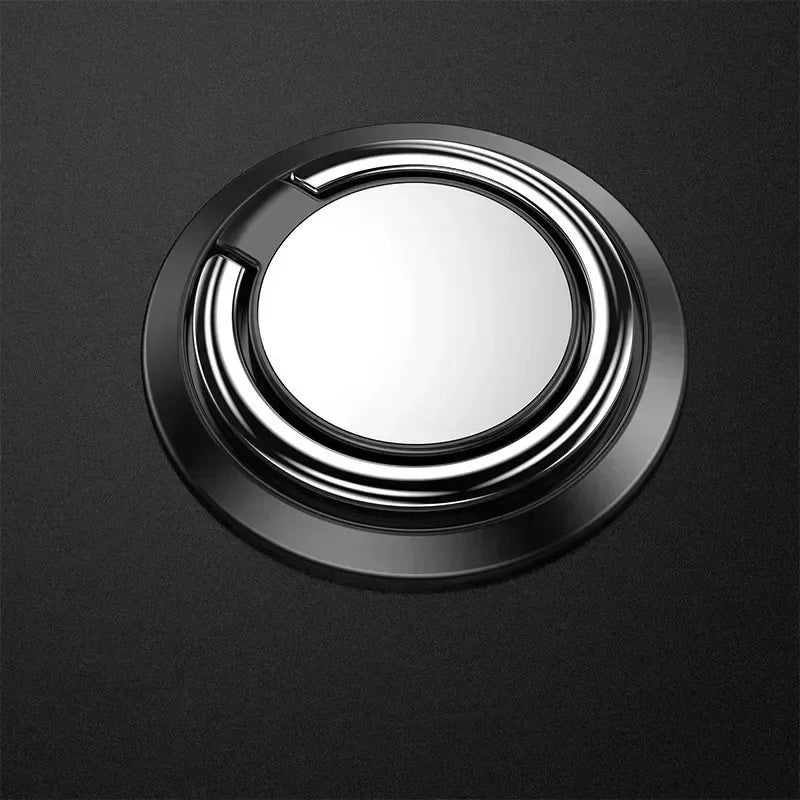 Mini Finger Ring Holder Stand Grip 360 Rotating For Mobile Phone Car Magnetic Mount Phone Back Sticker Pad Unniversal Bracket
