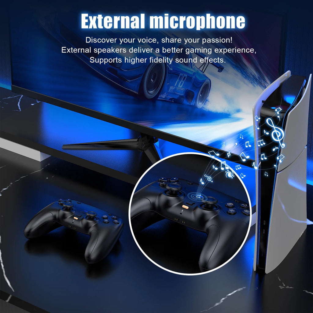 Manette sans fil compatible PS5 avec vibration
