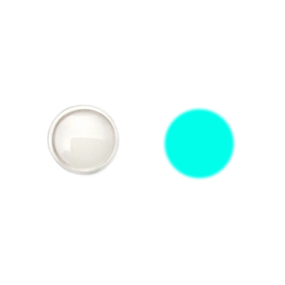 Suitable for Rolex luminous bead sapphire material blue-green luminous point watch accessories