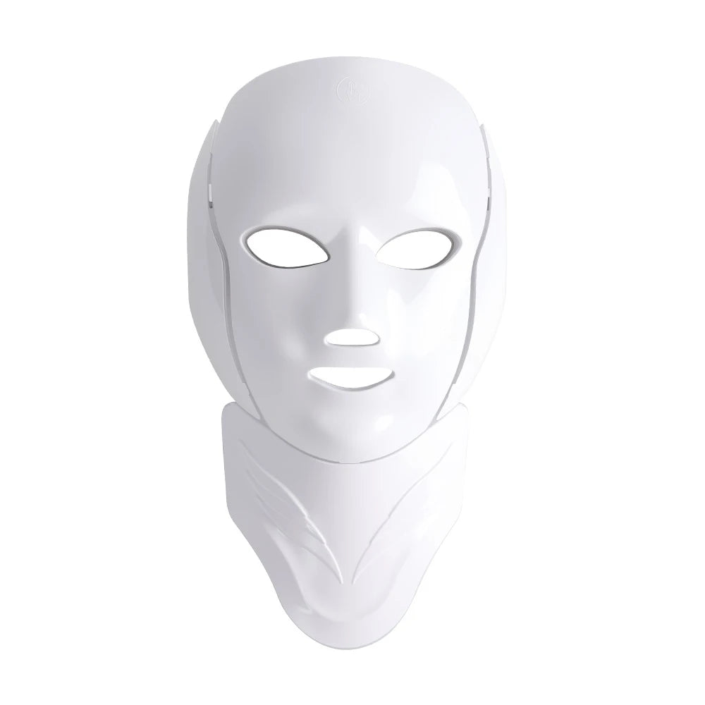 7 Colors Photon Face Neck Beauty Mask Wireless Facial LED Mask Repair Skin Wrinkle Remover Skin Rejuvenation Tighten Skin Care