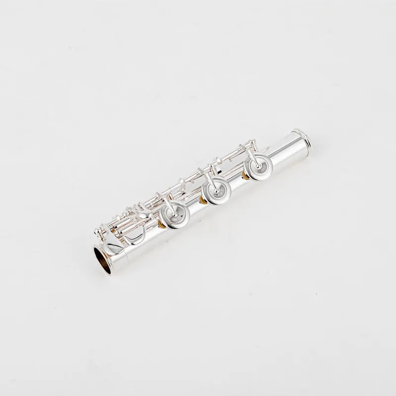 MURAMATSU 17-hole Flute-b Foot e-gorgeous Performance Musical Instrument Copper-l Silver Plated Flute