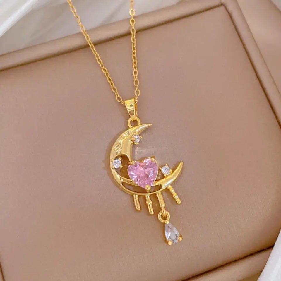 ZAKOL Clearance Processing For Simple Fashion Women's Pendant Necklace Creative Personalized Charm Necklace Jewelry Accessories