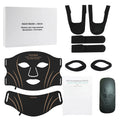 7 Colors LED Face Neck Set Mask Red Light Skin Rejuvenation Brighten Soft Silicone Facial Photon Therapy Flexible Skin Repair