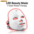 7-Color LED Face Mask – Light Device for Home Use, Skin Beauty Tool
