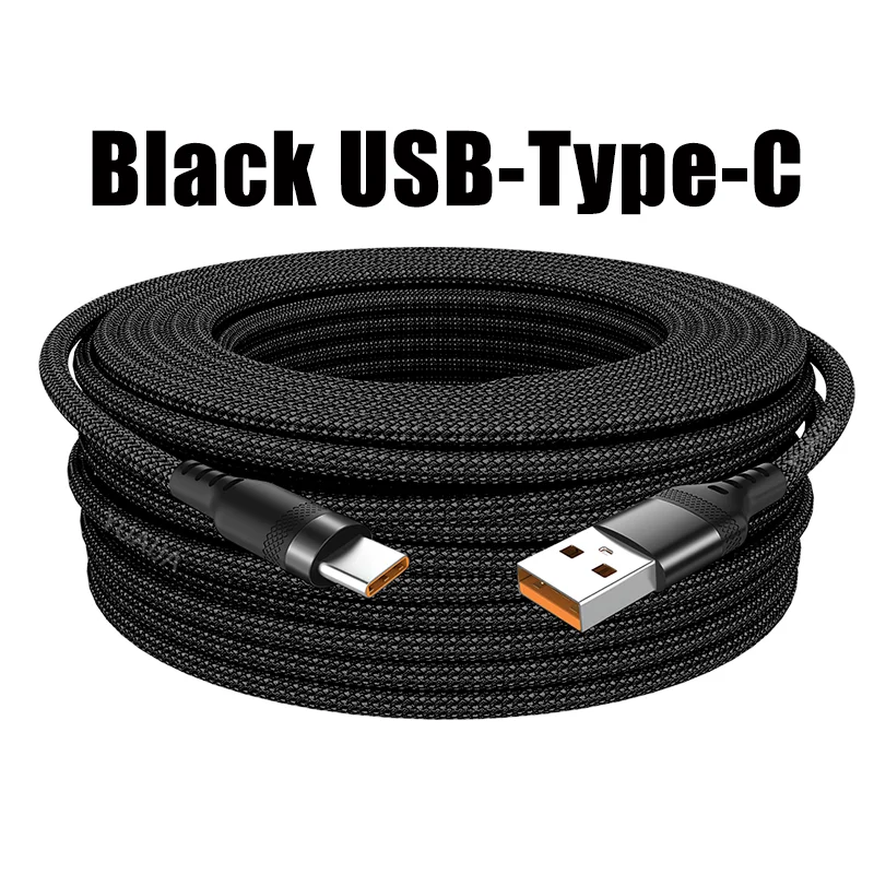Câble de charge rapide micro USB Android type C étendu 2M 3M 5 mètres pour Huawei Xiaomi Vivo Oppo et Leeco