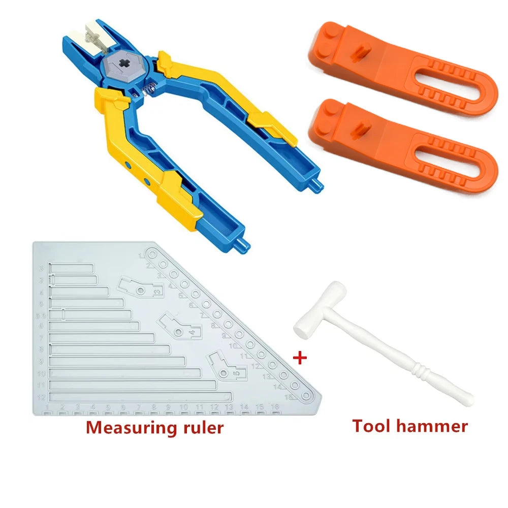DIY high-tech assembly Brick Smart Building Block Tool Designer with high-tech Tool Technology Parts Hammer Plier Clip remover