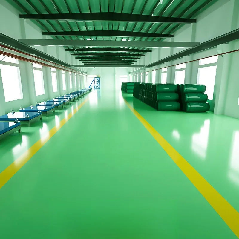 3-in-1 Water-Based Epoxy Floor Paint,Wear-Resistant Waterproof Top Coat for Concrete Floors,Factory & Workshop