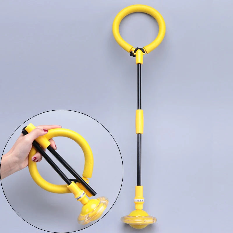 Outdoor Fitness Jump Rope Swing Flash Wheel - Family Reaction Training & Exercise for Strength & Agility,Foldable and Portable
