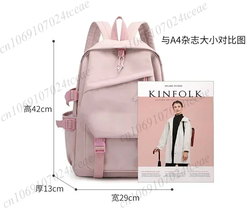 Back To School Anime School Backpack for Students Kawaii Cat Design Daily Bagpack Anime Backpacks for Girl Sport School Bag