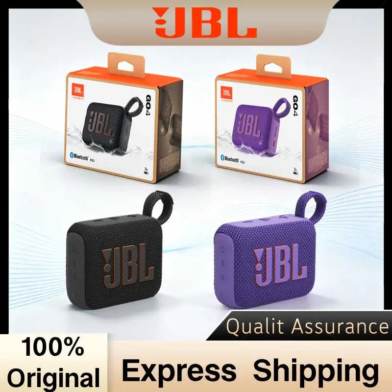 JBL GO4 Music Gold Brick 4th Gen Bluetooth Speaker, Pocket Portable Outdoor Speaker for Hiking Travel, Phone Computer Audio