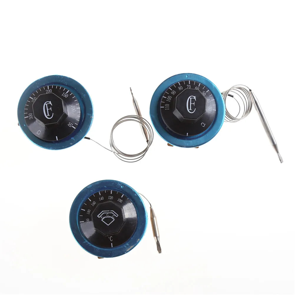 1PCS 220V 16A High-tech Dial Thermostat Temperature Control Switch for Electric Oven