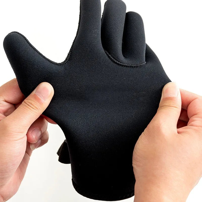 3mm Luvas De Wetsuit Térmico Anti Deslizamento Neoprene Luvas De Mergulho Surf Para Caça Submarina Natação Rafting Caiaque