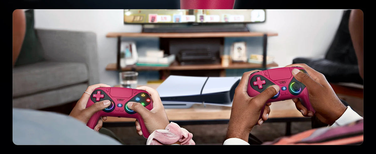 RGB Wireless Gamepad,For Playstation 5/PS5 Controller,With Turbo Dual Sense Vibrate Programming 3D Gaming Controller Console