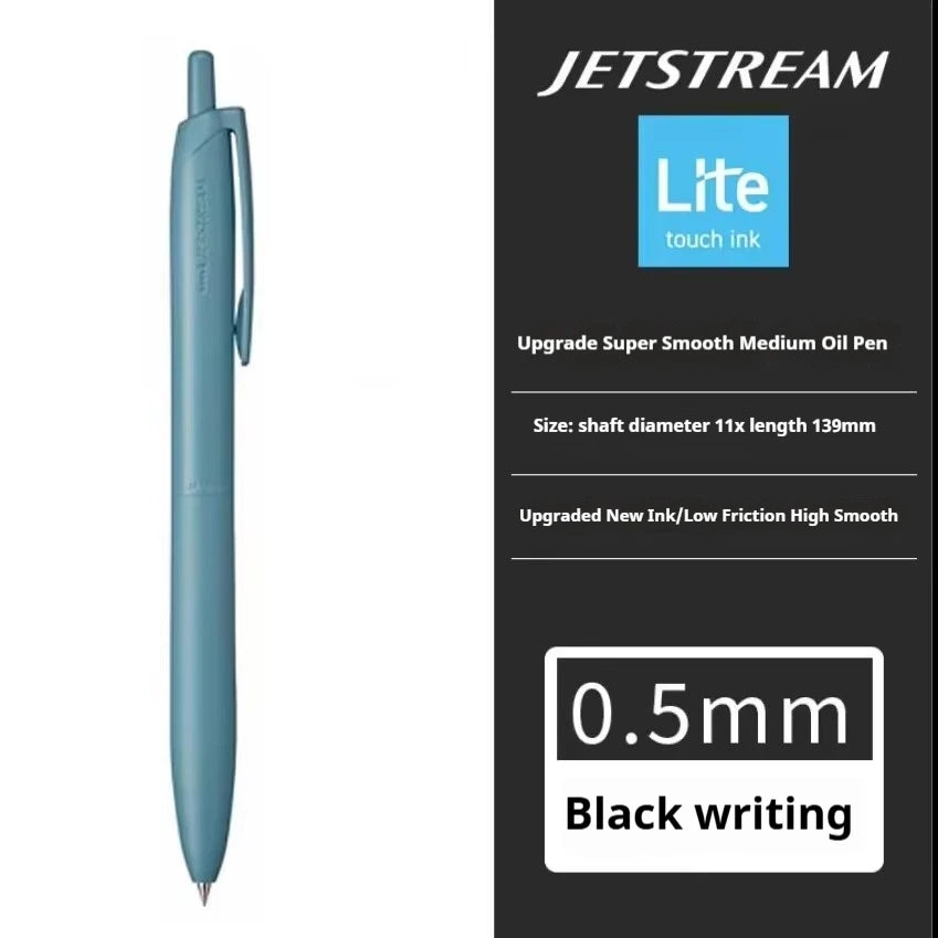 New Uni Jetstream Ballpoint Pens,Multi-Colors Lite Touch Ink Smooth Writing,Light as a Feather,Eco-Friendly 0.5/0.7mm Sign stylo