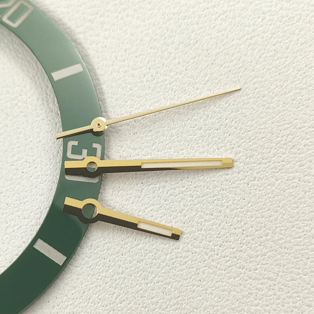 Substitute Rolex journal hands for 3135 3235 movement blue-green luminous watch hands accessories