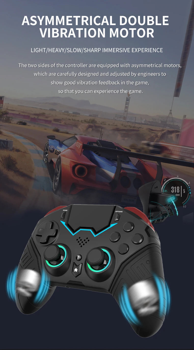 Wireless Controller For PS4 PS3 PS Playstation 4 3 Mobile Phone PC Android TV Control Bluetooth Gamepad Game Pad Joystick Gaming