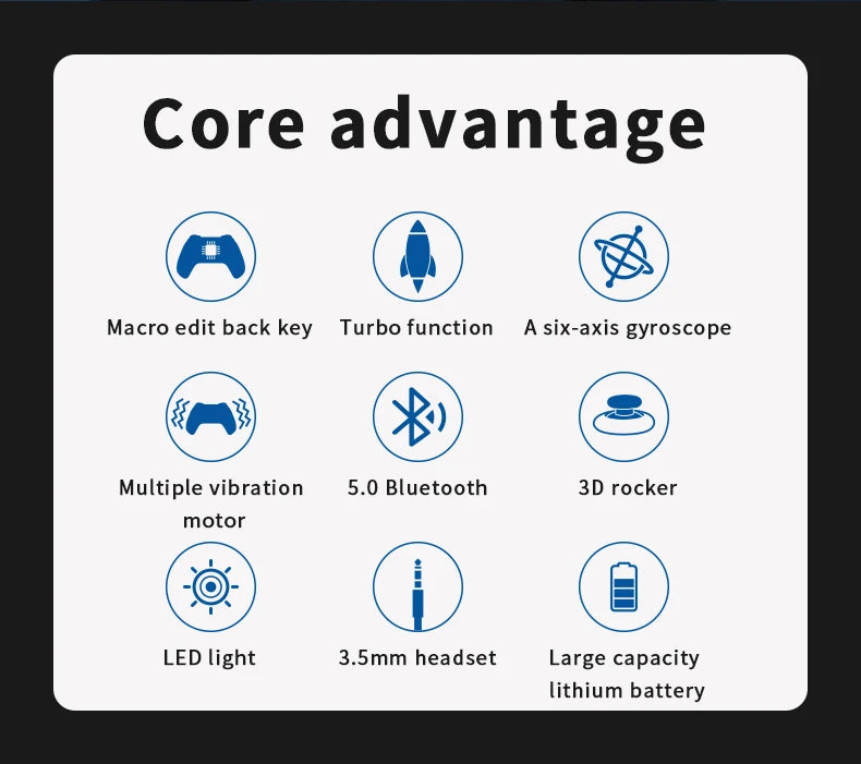 Wireless Controller For PS4 PS3 PS Playstation 4 3 Mobile Phone PC Android TV Control Bluetooth Gamepad Game Pad Joystick Gaming