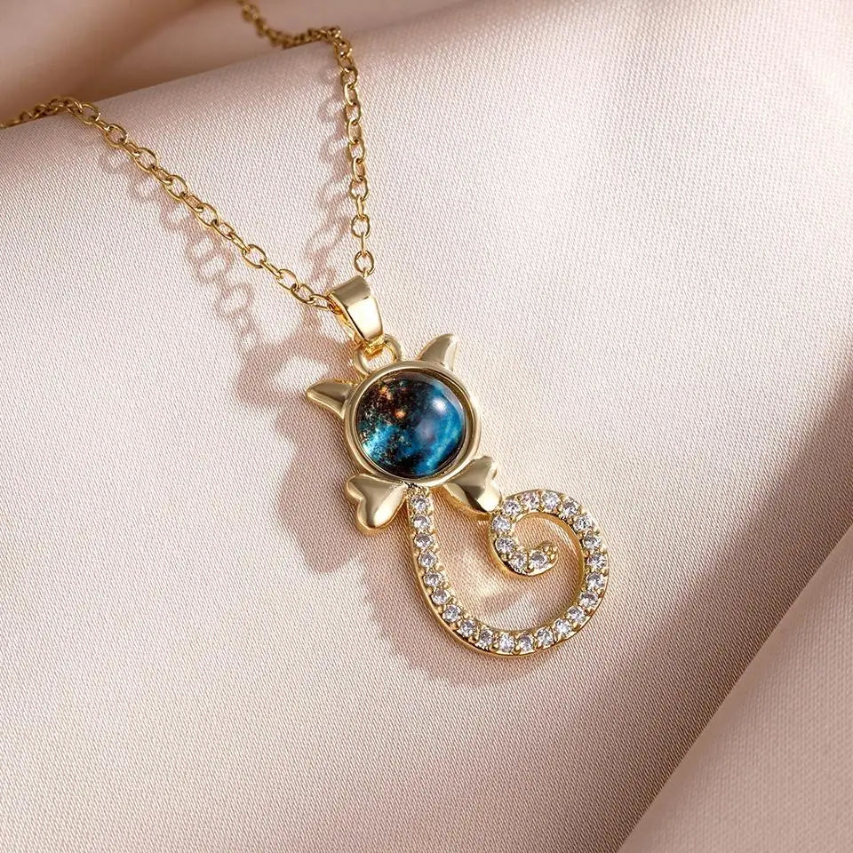 ZAKOL Clearance Processing For Simple Fashion Women's Pendant Necklace Creative Personalized Charm Necklace Jewelry Accessories