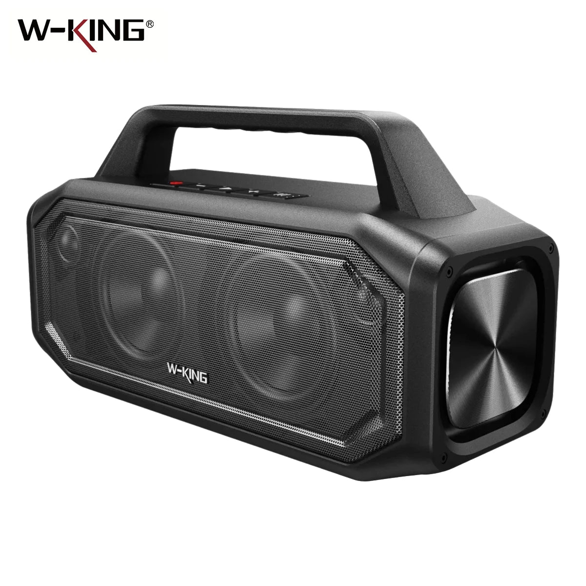 W-KING BT261-2 80W Speakers Bluetooth Wireless, Portable Outdoor Speakers Loud with Bass Boost, Stereo Pairing, Reverse Charging, IPX6 Waterproof