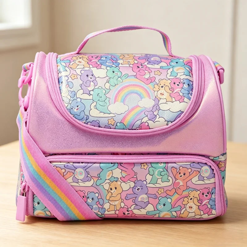 Australian Schoolbag Ergonomic Backpack Large Capacity Lunch Box Wallet Meal Pack Water Cup Collectible Bag Gift Series Ornament