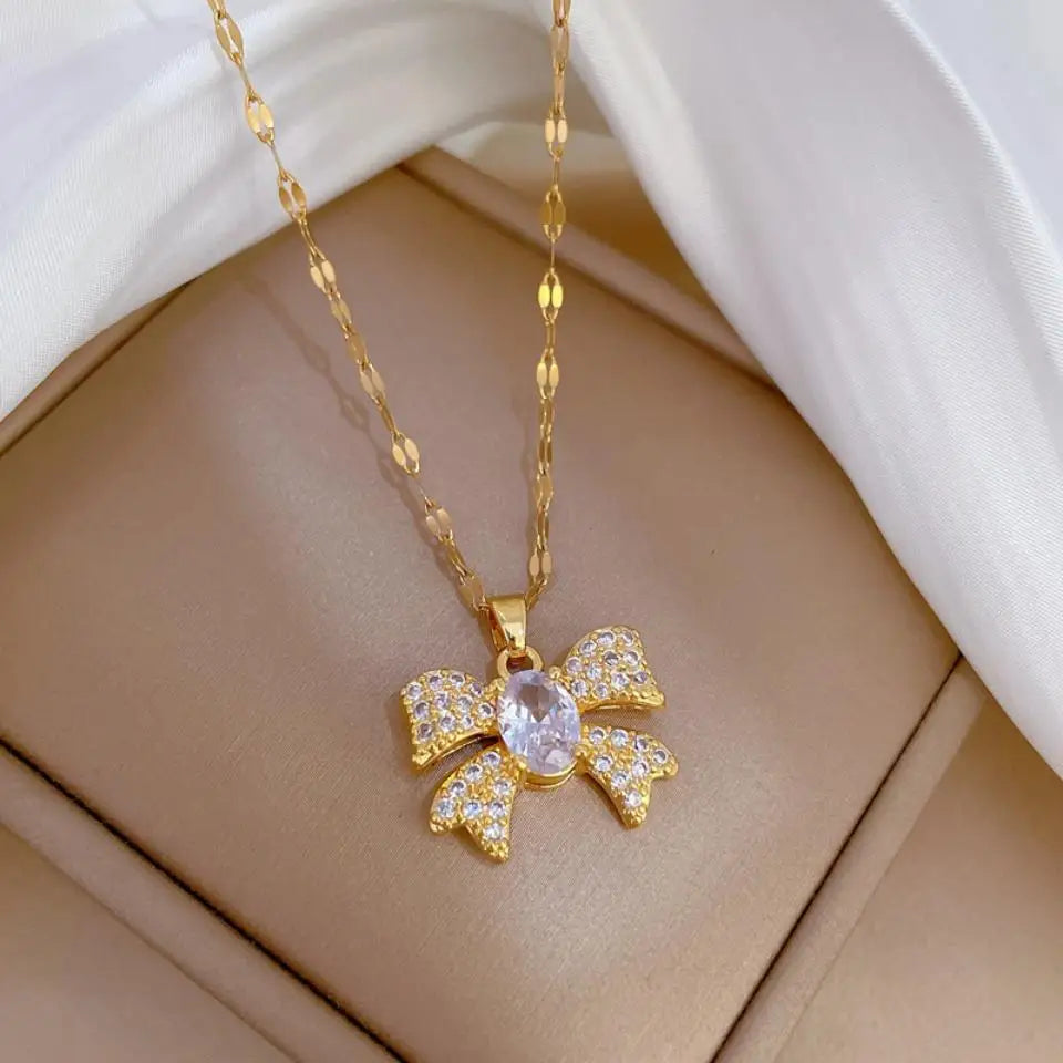 ZAKOL Clearance Processing For Simple Fashion Women's Pendant Necklace Creative Personalized Charm Necklace Jewelry Accessories