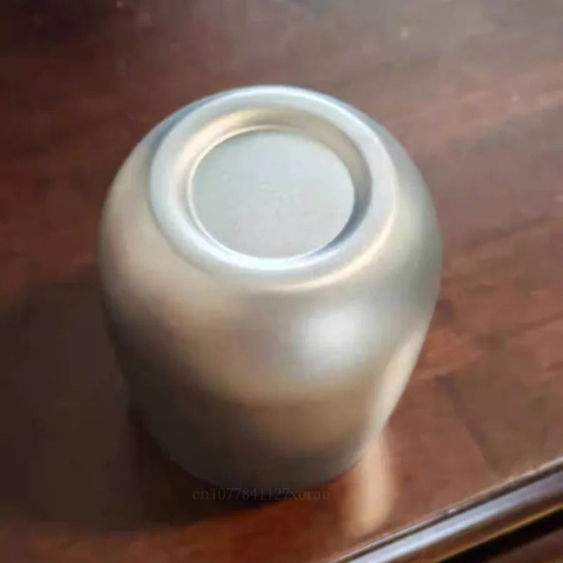120ml/240ml Double-layer Titanium Cup Outdoor Insulated and Heat-resistant Cup Ultra Lightweight Portable Cup Camping Equipment