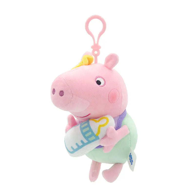 100% Genuine Peppa Pig 12-19cm Peppa George Evie Plush Toy Evy Cartoon Stuffed Animals Doll Children Birthday Christmas Gift