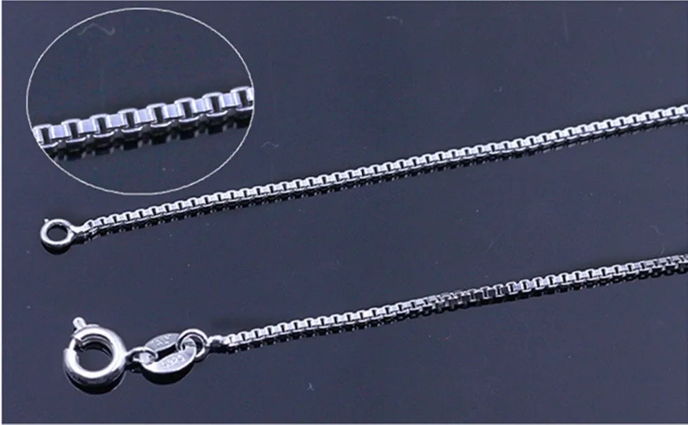 925 Sterling Silver New Ladies Fashion Jewelry High Quality Crystal Zircon Pearl Round Pendant Necklaces For Women Length 45CM