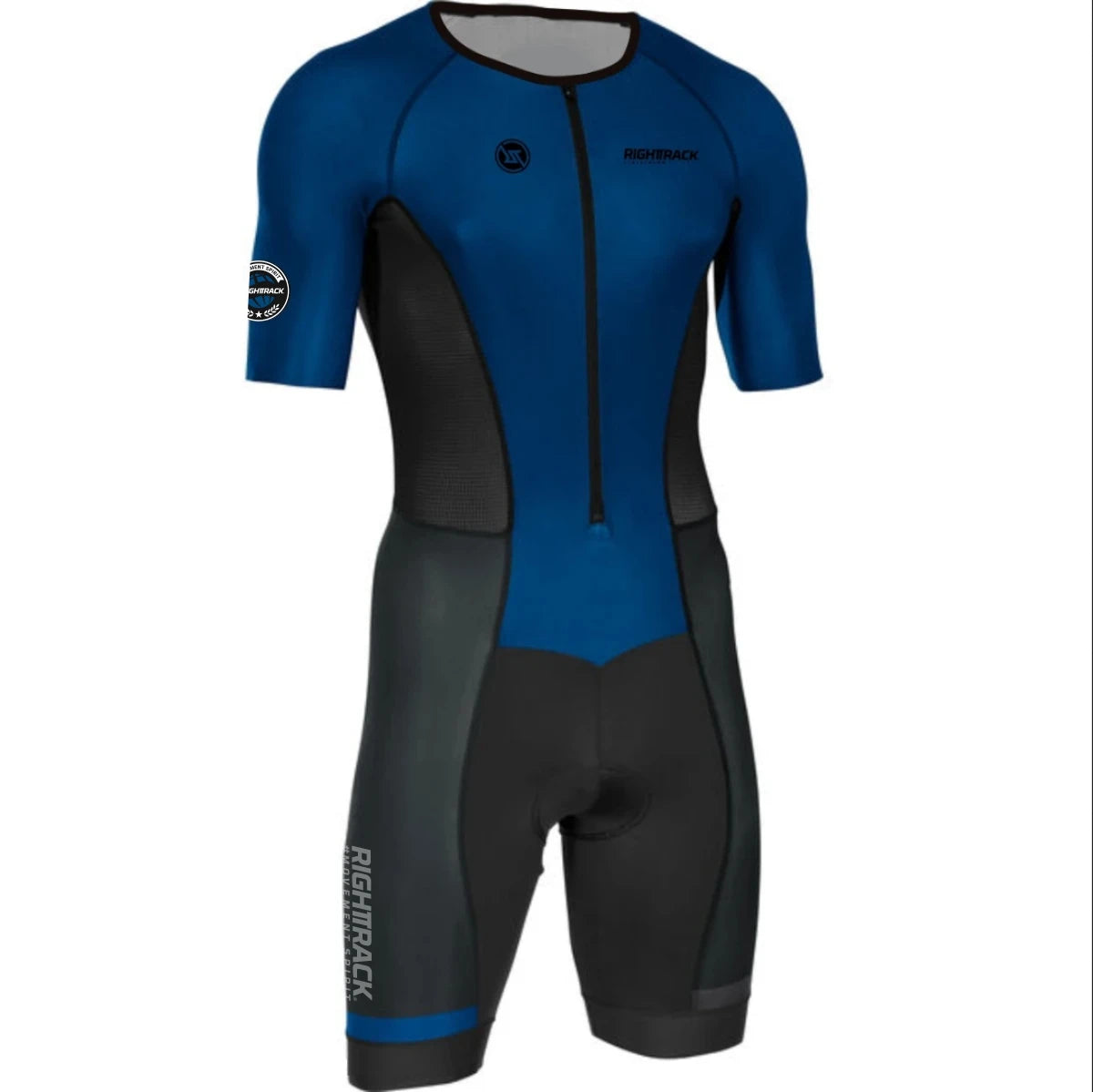 Hot RIGHTTRACK Trisuit MEN'S World Triathlon Jumpsuit Summer Skinsuit Swimming Cycling Running Competition Appare