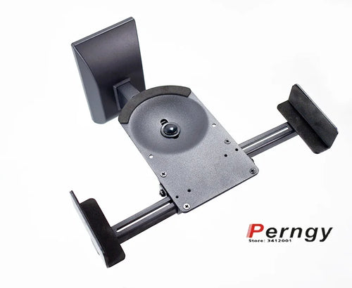 1 Pair=2pcs SW-70 Popular Steel Speaker Wall Mount Bracket Clamp Width Adjustable Rotate All Direction Tilt 25kg Load