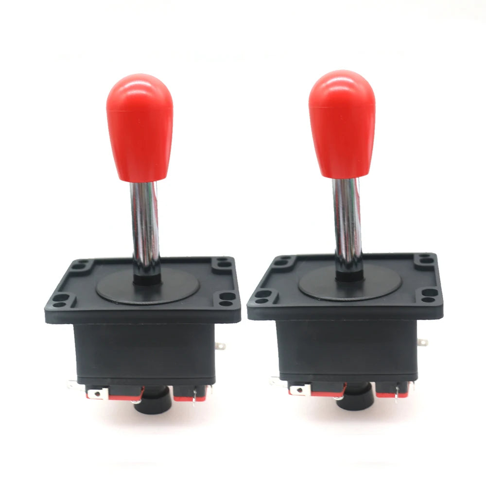 2x American Happ Joystick Spanish Style Stick Long Shaft Topabll Coin Operated Games Retro Neo Geo SNK Arcade Game Machine Parts