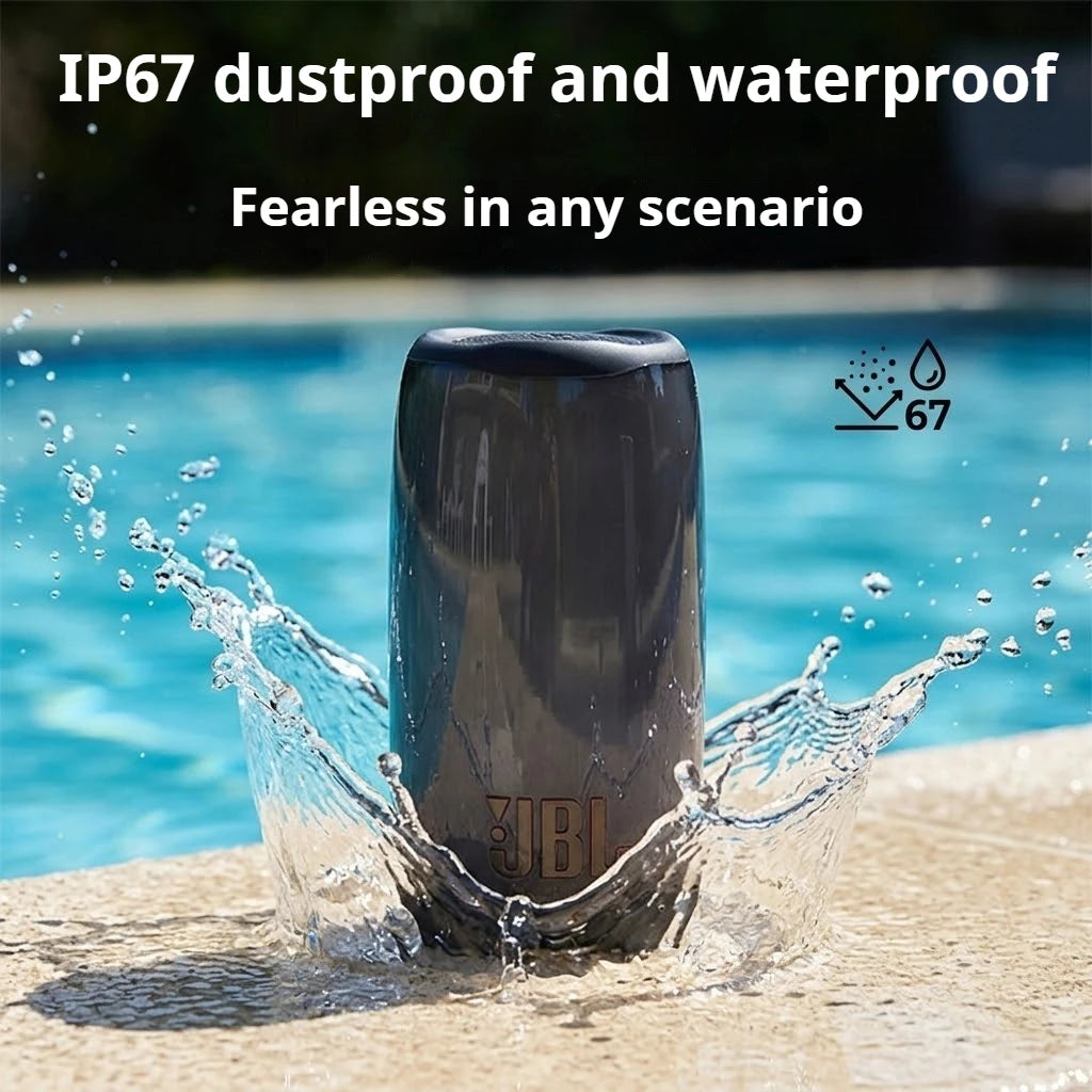 JBL Pulse 5 Portable Wireless Bluetooth Speaker 360 RGB Light IP67 Waterproof Deep Bass Outdoor Camping Party Audio Subwoofer