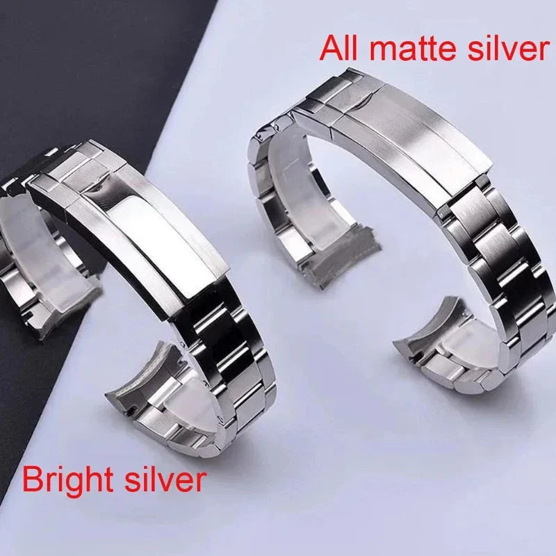 Watch Bracelet for Rolex DAYTONA GMT SUBMARINER Watch Accessories Metal Strap 20mm 904 Solid Stainless Steel Watchbands
