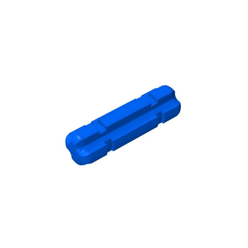 Gobricks 10PCS DIY Part 32062 High-Tech Axle 2 Notched Bricks Building Blocks Educational High-Tech Spare Kid Toy Boy Girls Gift