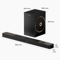 ULTIMEA 3.1.2ch Sound Bar with Dolby Atmos, Surround Sound System for TV with 5.25 inch Subwoofer, Sound Bar for Smart TV