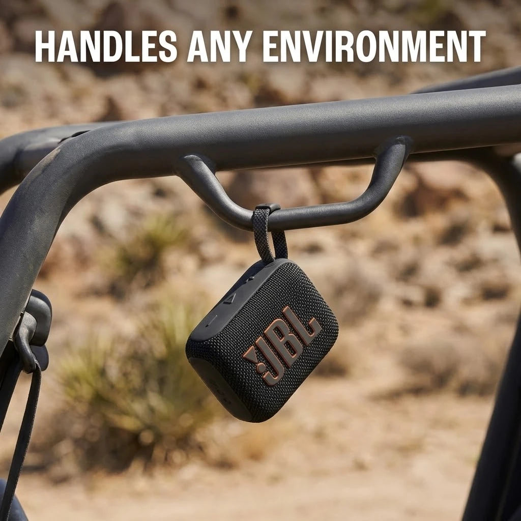 JBL Go 4 Mini Portable Wireless Bluetooth Speaker IP67 Waterproof Deep Bass Sound Outdoor Travel Beach Pool Party Music Player