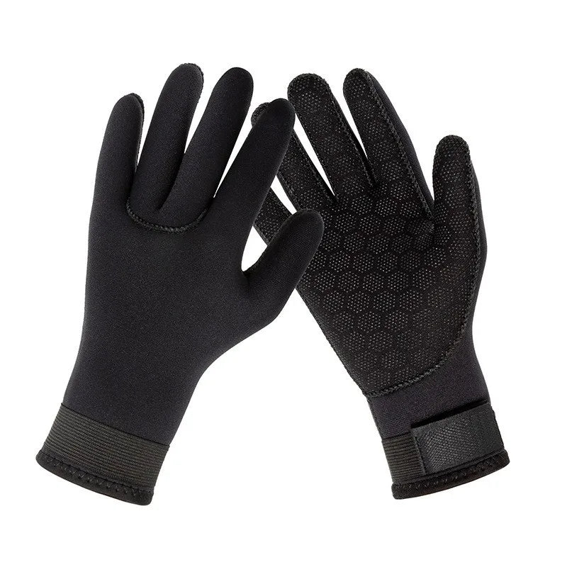 3mm Luvas De Wetsuit Térmico Anti Deslizamento Neoprene Luvas De Mergulho Surf Para Caça Submarina Natação Rafting Caiaque