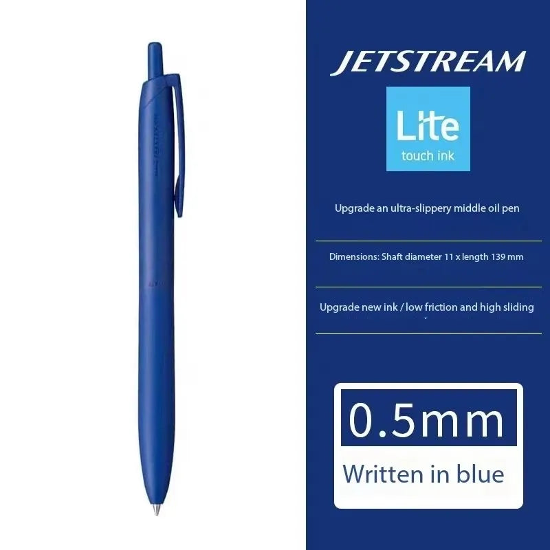 New Uni Jetstream Ballpoint Pens,Multi-Colors Lite Touch Ink Smooth Writing,Light as a Feather,Eco-Friendly 0.5/0.7mm Sign stylo