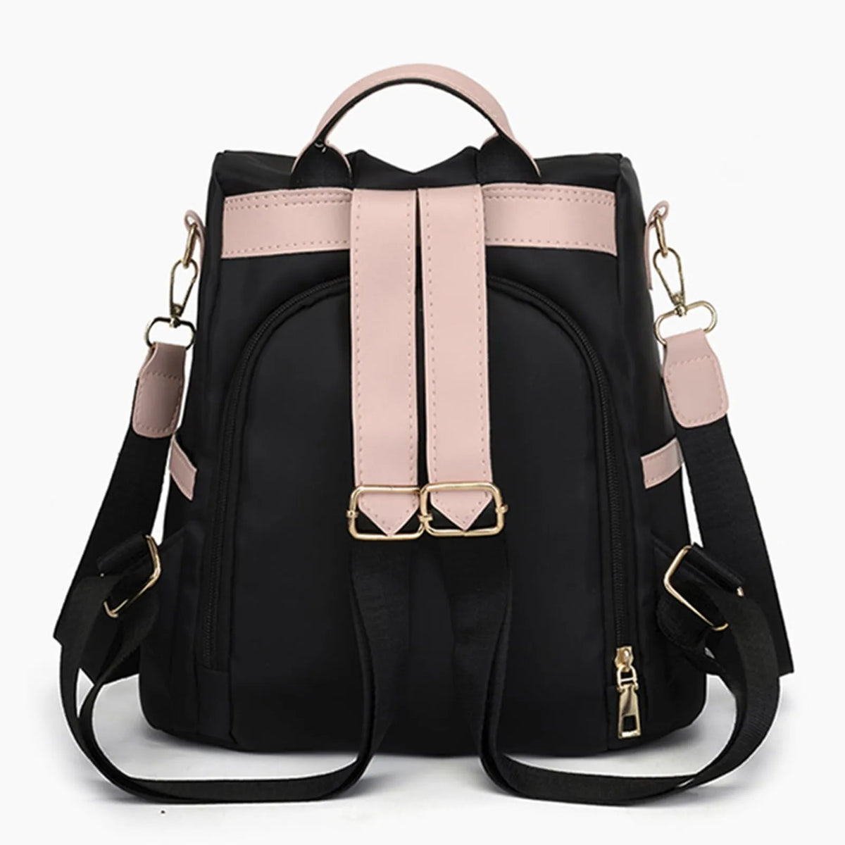 Large School Bags For Teenage Girls Usb Port Canvas Schoolbag Student Book Bag Fashion Black Pink Teen School Backpack