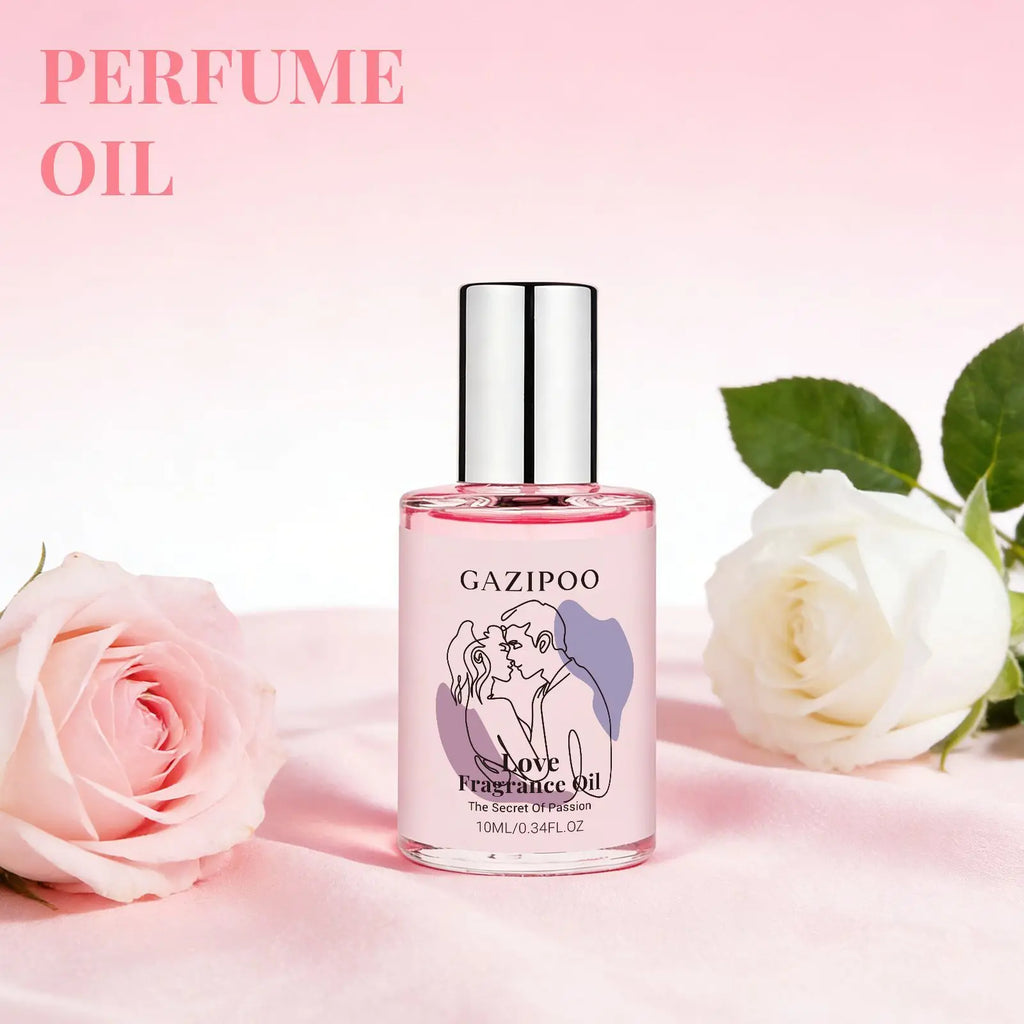 Parfum roll-on unisexe, rose et bois de cèdre