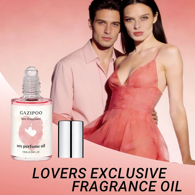 Parfum roll-on unisexe, rose et bois de cèdre