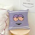 Cartoon S-South P-Park Cute cushion cover Soft Cushion Cases for Farmhouse Sofa Decor Home Decorations and Protector