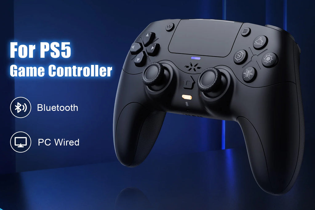 Manette sans fil compatible PS5 avec vibration